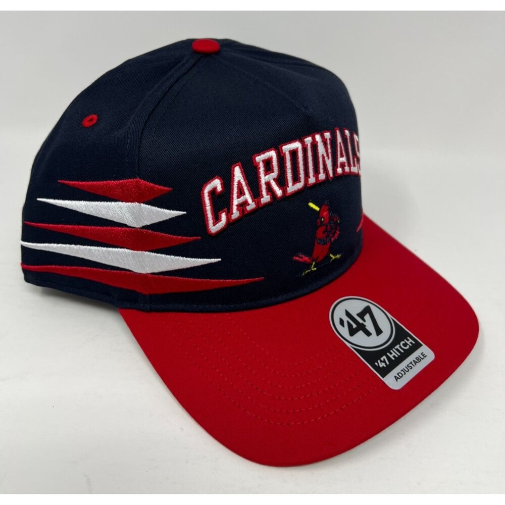St. Louis Cardinals '47 Diamond Cut MLB Snapback Cooperstown Hitch Hat - Picture 3 of 6